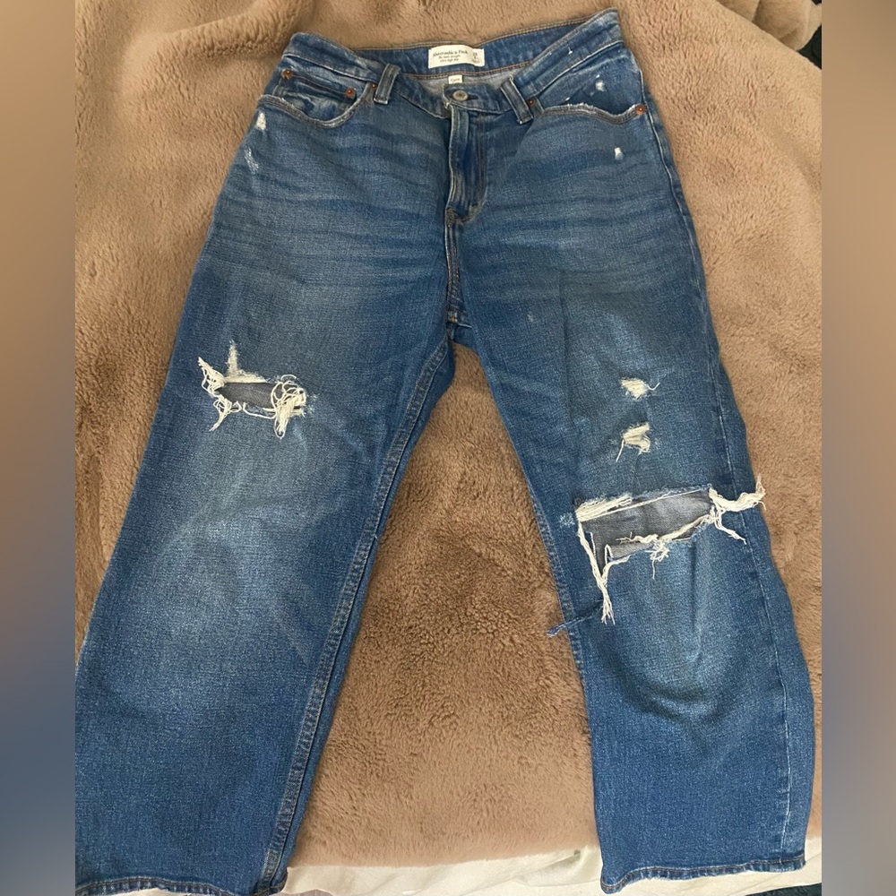 Abercrombie Jeans - Ankle Straight, Ultra High rise